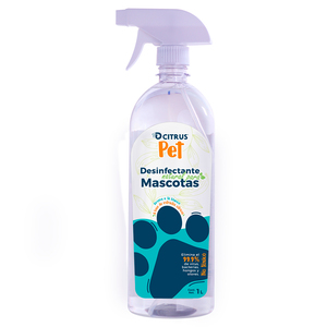 D Citrus Pet Desinfectante Natural para Superficies y Mascotas, 1 L