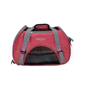 Bergan Llc Transportadora Confort de Tela Color Rosa para Perro o Gato, Grande Bergan Llc Transportadora Confort de Tela Color Rosa para Perro o Gato, Grande
