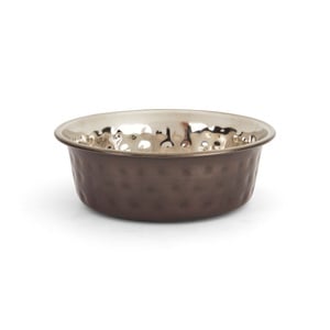 EveryYay Dining In Tazón de Acero Inoxidable Color Negro para Perro, 1 Taza EveryYay Dining In Tazón de Acero Inoxidable Color Negro para Perro, 1 Taza