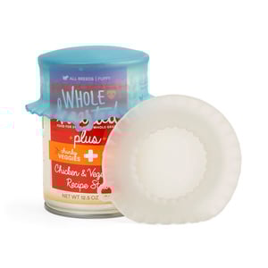 EveryYay Paquete de Cubiertas Flexibles Gris/Azul para Lata para Perro, 2 Piezas EveryYay Paquete de Cubiertas Flexibles Gris/Azul para Lata para Perro, 2 Piezas