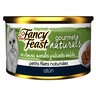 Fancy Feast Gourmet Naturals Alimento Húmedo Tipo Petit Filets para Gato Adulto Receta Atún, 85 g
