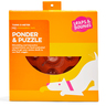 Leaps & Bounds Rompecabezas Naranja de Dificultad Baja para Perro, Nivel 1 Leaps & Bounds Rompecabezas Naranja de Dificultad Baja para Perro, Nivel 1