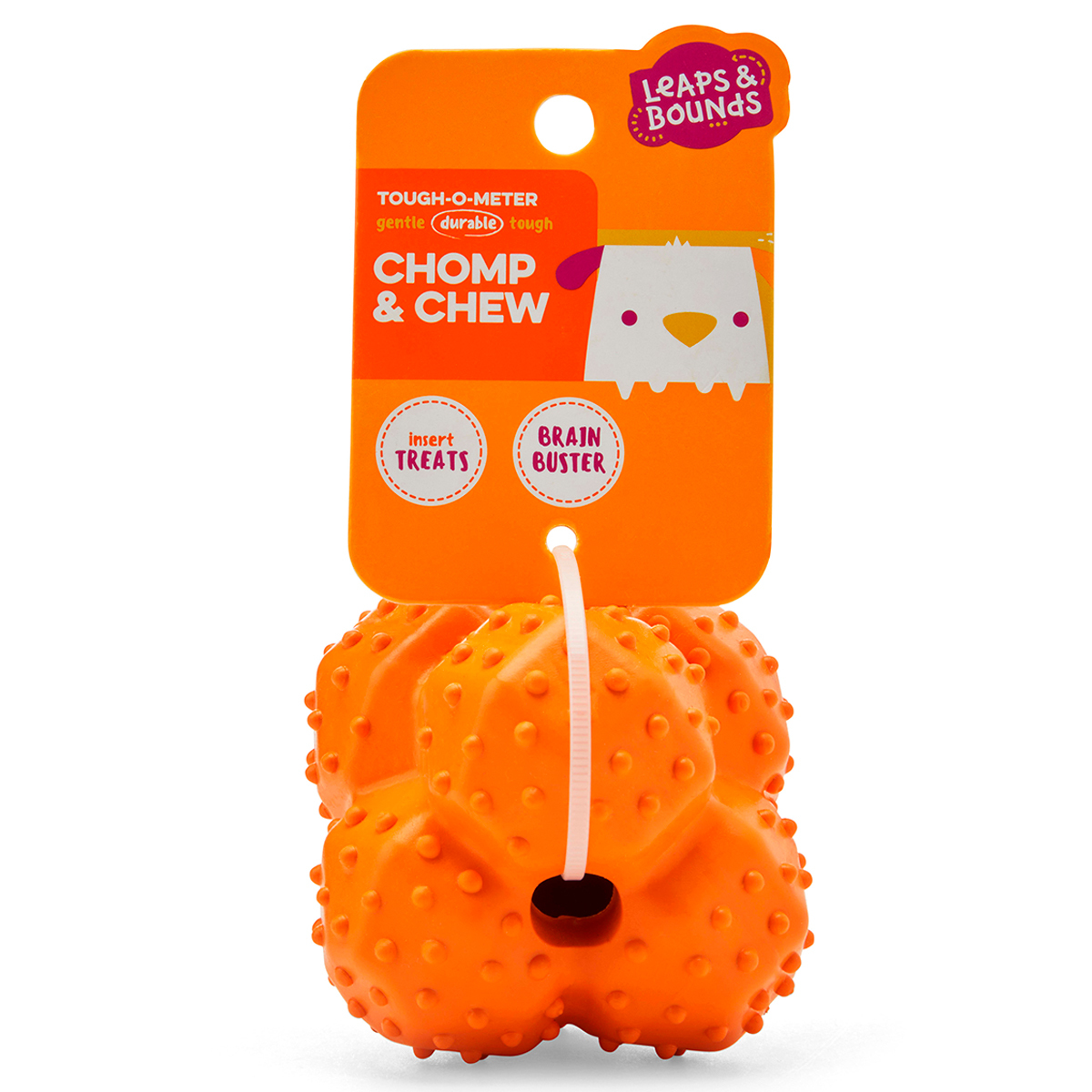 Leaps & Bounds Dispensador de Premios Texturizado para Perro, X-Chico