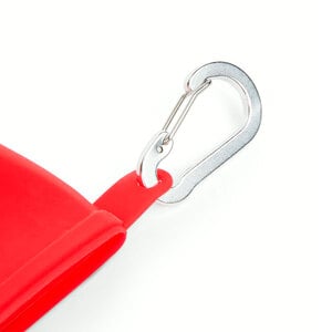 EveryYay Bolsa de Silicón para Premios para Mascotas, Rojo