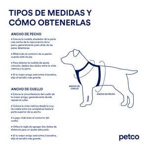 Reddy Arnés de Ajuste Romano Diseño Jacquard Color Negro para Perro, Grande