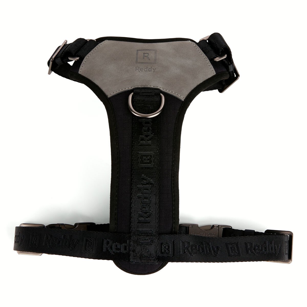 Reddy Arnés de Ajuste Romano Diseño Jacquard Color Negro para Perro, Grande