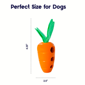 Petstages Dispensador de Premios Diseño Zanahoria para Perro, X-Chico