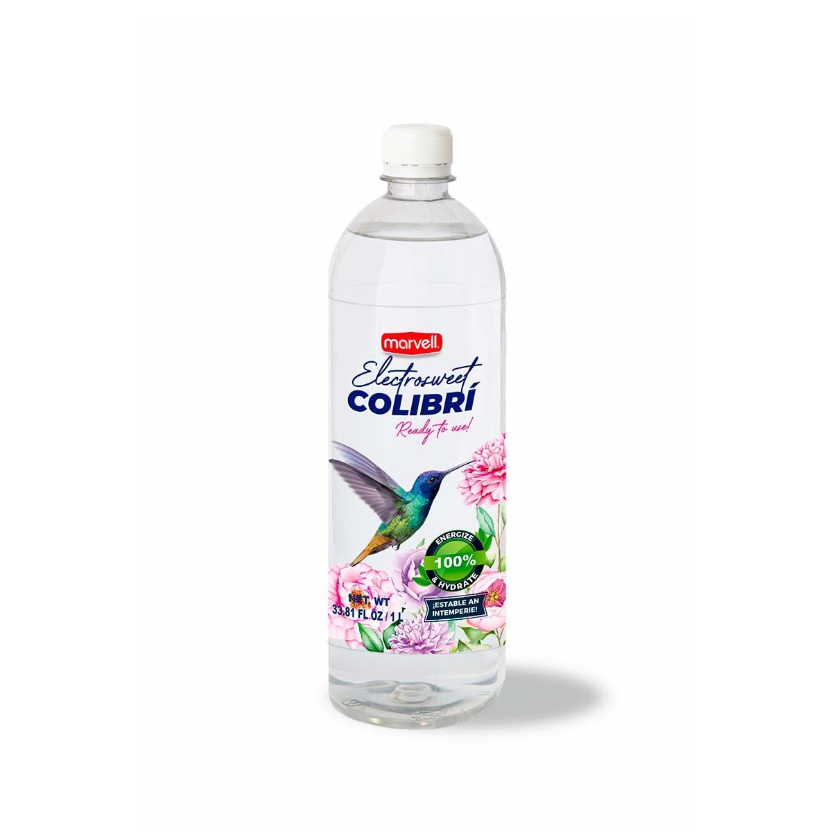 Marvell Electrosweet Néctar Transparente Líquido para Colibrí, 1 L