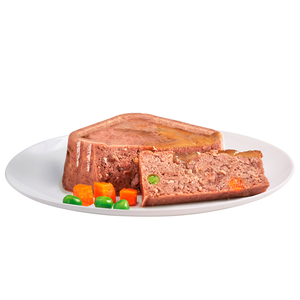 Les Repas Plaisir Paté Alimento Húmedo para Perro Adulto Receta Cerdo y Verduras, 100 g