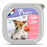 Les Repas Plaisir Paté Alimento Húmedo para Perro Adulto Receta Salmón y Verduras, 100 g Les Repas Plaisir Paté Alimento Húmedo para Perro Adulto Receta Salmón y Verduras, 100 g