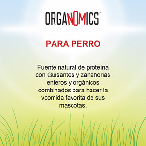 OrgaNOMics Alimento Húmedo con Ingredientes Orgánicos para Perro Adulto Receta Pavo, Pato y Pollo, 354 g