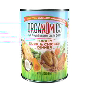 OrgaNOMics Alimento Húmedo con Ingredientes Orgánicos para Perro Adulto Receta Pavo, Pato y Pollo, 354 g OrgaNOMics Alimento Húmedo con Ingredientes Orgánicos para Perro Adulto Receta Pavo, Pato y Pollo, 354 g