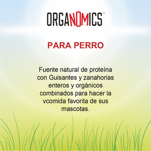 OrgaNOMics Alimento Húmedo con Ingredientes Orgánicos para Perro Adulto Receta Pollo, 354 g