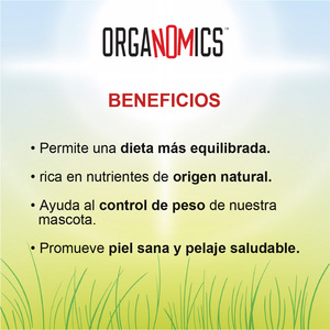 OrgaNOMics Alimento Húmedo con Ingredientes Orgánicos para Perro Adulto Receta Pollo, 354 g