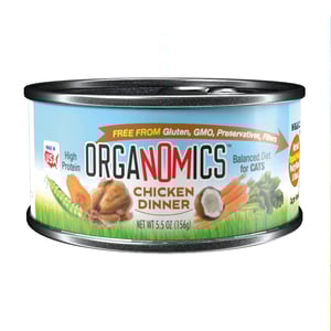 OrgaNOMics Alimento Húmedo con Ingredientes Orgánicos para Gato Adulto Receta Pollo, 156 g OrgaNOMics Alimento Húmedo con Ingredientes Orgánicos para Gato Adulto Receta Pollo, 156 g