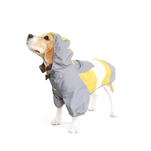 Reddy Spring Chamarra Empacable Naranja/Gris para Perro, XX-Chica