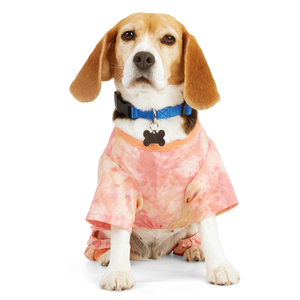 Youly Spring Pijama Estilo Tie Dye Rosa-Naranja, Grande Youly Spring Pijama Estilo Tie Dye Rosa-Naranja, Grande