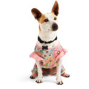 Youly Spring Pijama Floral Multicolor para Perro, X-Chica Youly Spring Pijama Floral Multicolor para Perro, X-Chica
