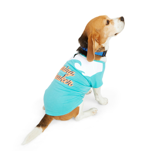Youly Spring Playera con print Spring Breaker Azul, Mediano Youly Spring Playera con print Spring Breaker Azul, Mediano