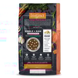 Instinct Raw Boost Alimento Seco Natural para Perro Todas las Etapas de Vida Receta Salmón, 8.6 kg