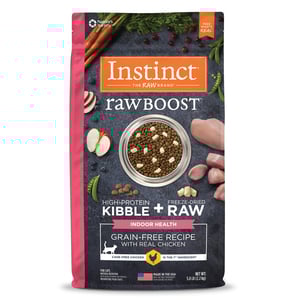 Instinct Raw Boost Alimento Seco Natural Libre de Granos para Gato de Interior Todas las Etapas de Vida Receta Pollo, 2.2 kg Instinct Raw Boost Alimento Seco Natural Libre de Granos para Gato de Interior Todas las Etapas de Vida Receta Pollo, 2.2 kg