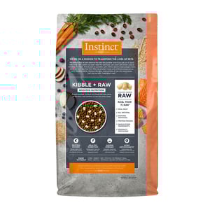 Instinct Raw Boost Alimento Seco Natural con Cereales Integrales para Perro Todas las Etapas de Vida Receta Salmón y Arroz Integral, 2 kg