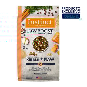 Instinct Raw Boost Alimento Seco Natural con Cereales Integrales para Perro Todas las Etapas de Vida Receta Salmón y Arroz Integral, 2 kg Instinct Raw Boost Alimento Seco Natural con Cereales Integrales para Perro Todas las Etapas de Vida Receta Salmón y Arroz Integral, 2 kg