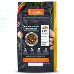 Instinct Raw Boost Alimento Seco Natural para Perro Todas las Etapas de Vida Receta Pollo, 9.5 kg