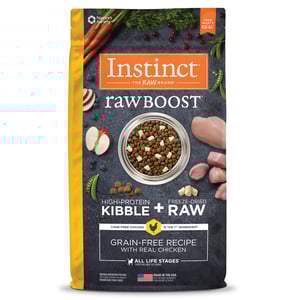 Instinct Raw Boost Alimento Seco Natural para Perro Todas las Etapas de Vida Receta Pollo, 9.5 kg Instinct Raw Boost Alimento Seco Natural para Perro Todas las Etapas de Vida Receta Pollo, 9.5 kg