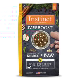 Instinct Raw Boost Alimento Seco Natural Libre de Granos para Gato Todas las Etapas de Vida Receta Pollo, 4.5 kg Instinct Raw Boost Alimento Seco Natural Libre de Granos para Gato Todas las Etapas de Vida Receta Pollo, 4.5 kg
