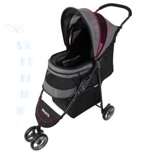Petmate Gen7Pets Regal Plus Carriola Color Negro/Rojo para Perro y Gato, Unitalla Petmate Gen7Pets Regal Plus Carriola Color Negro/Rojo para Perro y Gato, Unitalla
