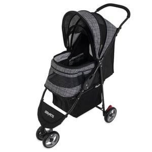 Petmate Gen7Pets Regal Plus Carriola Color Gris/Negro para Perro y Gato, Unitalla Petmate Gen7Pets Regal Plus Carriola Color Gris/Negro para Perro y Gato, Unitalla
