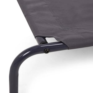 EveryYay Cama Elevada con Marco de Acero para Perro, Grande