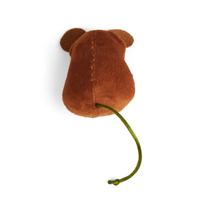 Leaps & Bounds Juguete con Centro de Catnip Comprimido Diseño Ratón para Gato, Verde