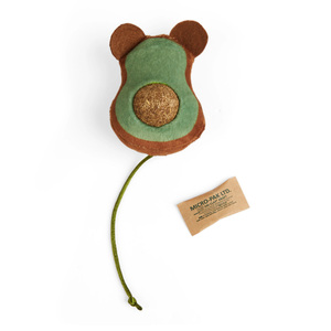 Leaps & Bounds Juguete con Centro de Catnip Comprimido Diseño Ratón para Gato, Verde