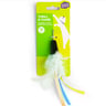 Leaps & Bounds Accesorio para Varita Diseño Pluma para Gato, Azul Leaps & Bounds Accesorio para Varita Diseño Pluma para Gato, Azul