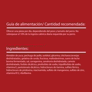 SmartBones Premios Masticables Naturales Libres de Granos con Forma de Stick Receta Pollo para Perro, 92 g