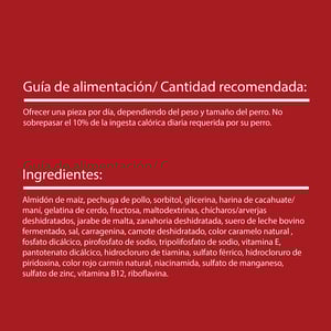 SmartBones Premios Masticables Naturales con Forma de Stick Receta Mantequilla de Maní para Perro, 92 g