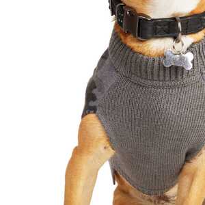 Reddy Suéter Gris con Diseño De Camuflaje para Perro, XX-Grande