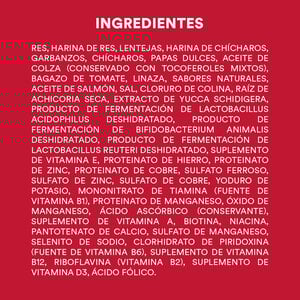 WholeHearted Libre de Granos Alimento Natural para Perro Todas las Edades Receta Res y Chícharo, 18.1 kg