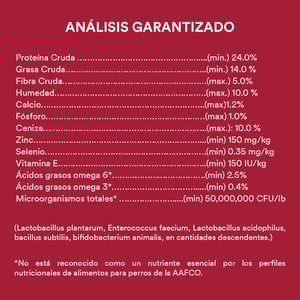 WholeHearted Libre de Granos Alimento Natural para Perro Todas las Edades Receta Res y Chícharo, 18.1 kg