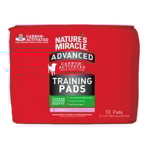 Nature's Miracle Advanced Tapetes Absorbentes con Carbón Activo para Perro, 10 Piezas Nature's Miracle Advanced Tapetes Absorbentes con Carbón Activo para Perro, 10 Piezas