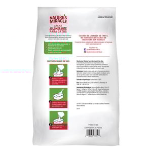 Nature's Miracle Arena de Arcilla Absorbente no Aglutinante con Esencia para Gato, 2 kg