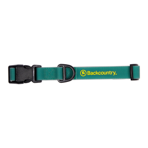 Backcountry Collar Ajustable Resistente al Agua Color Verde para Perro, Mediano