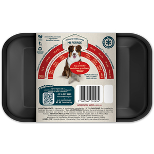 Tamalitos Dog Alimento Natural Congelado para Perro Adulto Proteína Res, 800 g