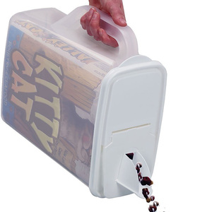 Buddeez Contenedor con Boquilla Dispensadora Abatible para Alimento Seco para Perro, 2 kg