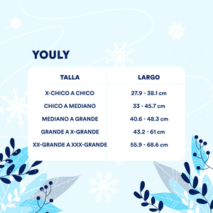 Youly Winter Capa Azul para Perro, XX-Grande/XXX-Grande