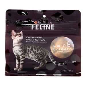 Natural Gourmet Feline Premios Liofilizados para Gato Receta Cordero, 50 g Natural Gourmet Feline Premios Liofilizados para Gato Receta Cordero, 50 g