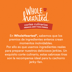 WholeHearted Culinary Cuts Premios Suaves tipo Jerky Receta Pollo para Perro, 454 g