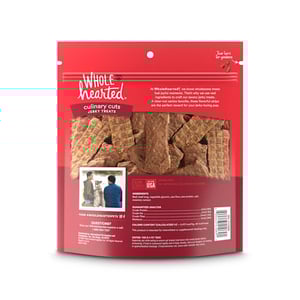 WholeHearted Culinary Cuts Premios Suaves Tipo Jerky Receta Res para Perro, 454 g